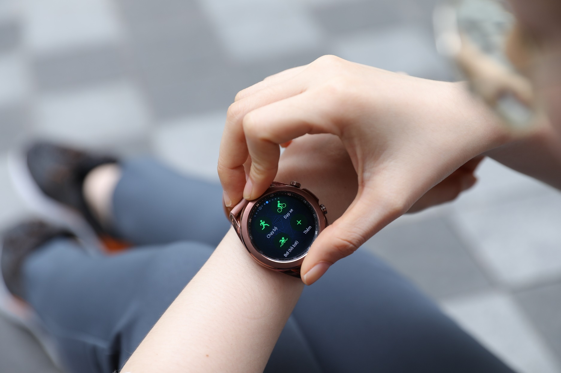 Cach ren luyen suc khoe voi Galaxy Watch3 hinh anh