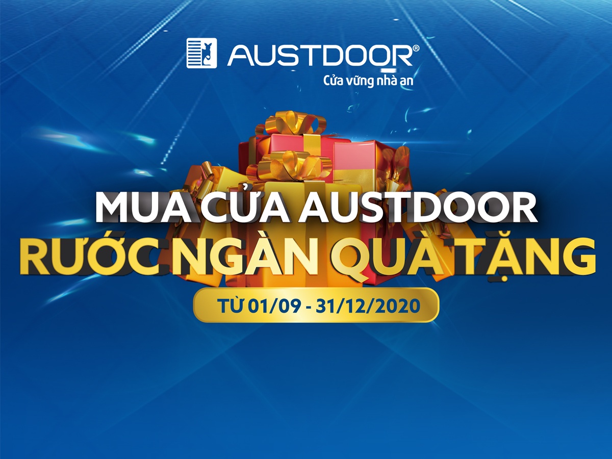 Co hoi nhan qua gia tri khi mua cua cuon Austdoor hinh anh