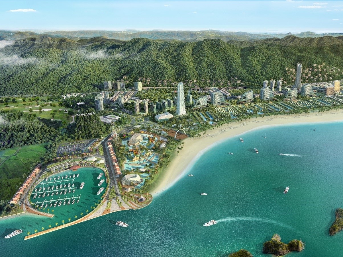 To hop nghi duong hua hen thuc day du lich Van Don hinh anh