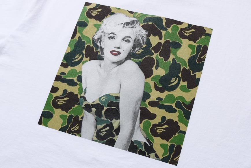 Bape ra mat BST lay cam hung tu Marilyn Monroe hinh anh