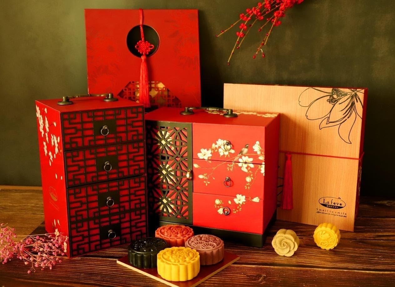 Doanh nghiep banh Trung thu ngay cang chu trong mau ma bao bi hinh anh