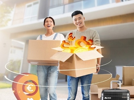 MSB mien toi 100% phi chuyen tien quoc te hinh anh