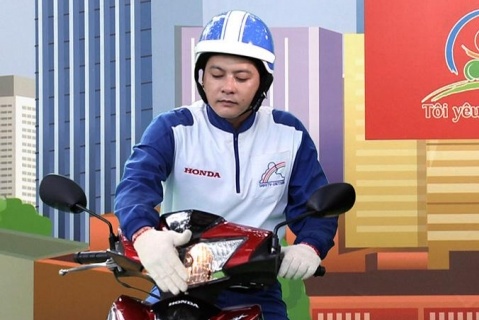 Huong dan an toan giao thong cho tre mam non hinh anh