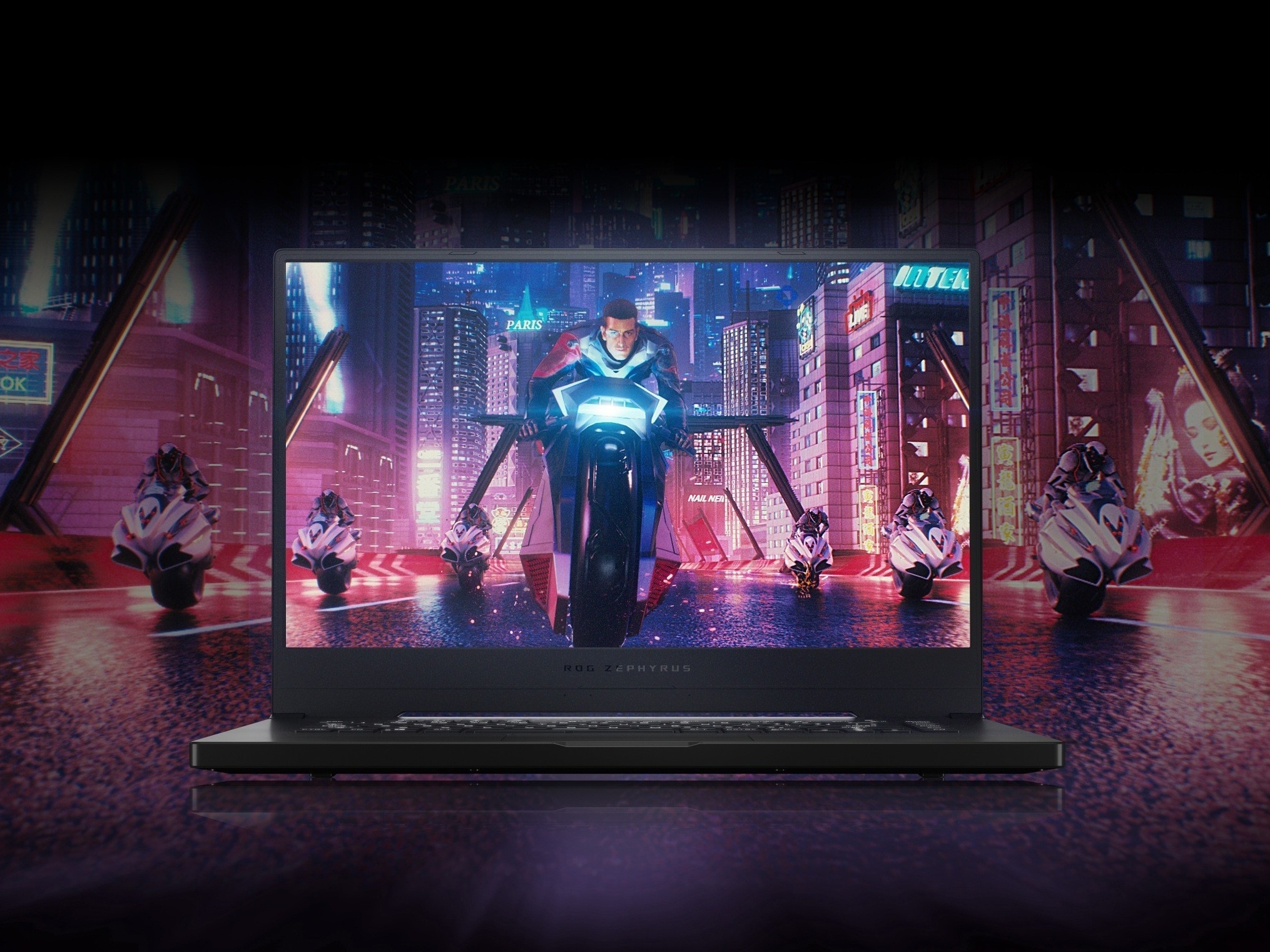 ROG Zephyrus G15 - laptop gaming thanh thoat, manh me hinh anh