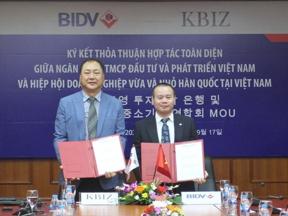 BIDV hop tac toan dien voi KBIZ-VN hinh anh