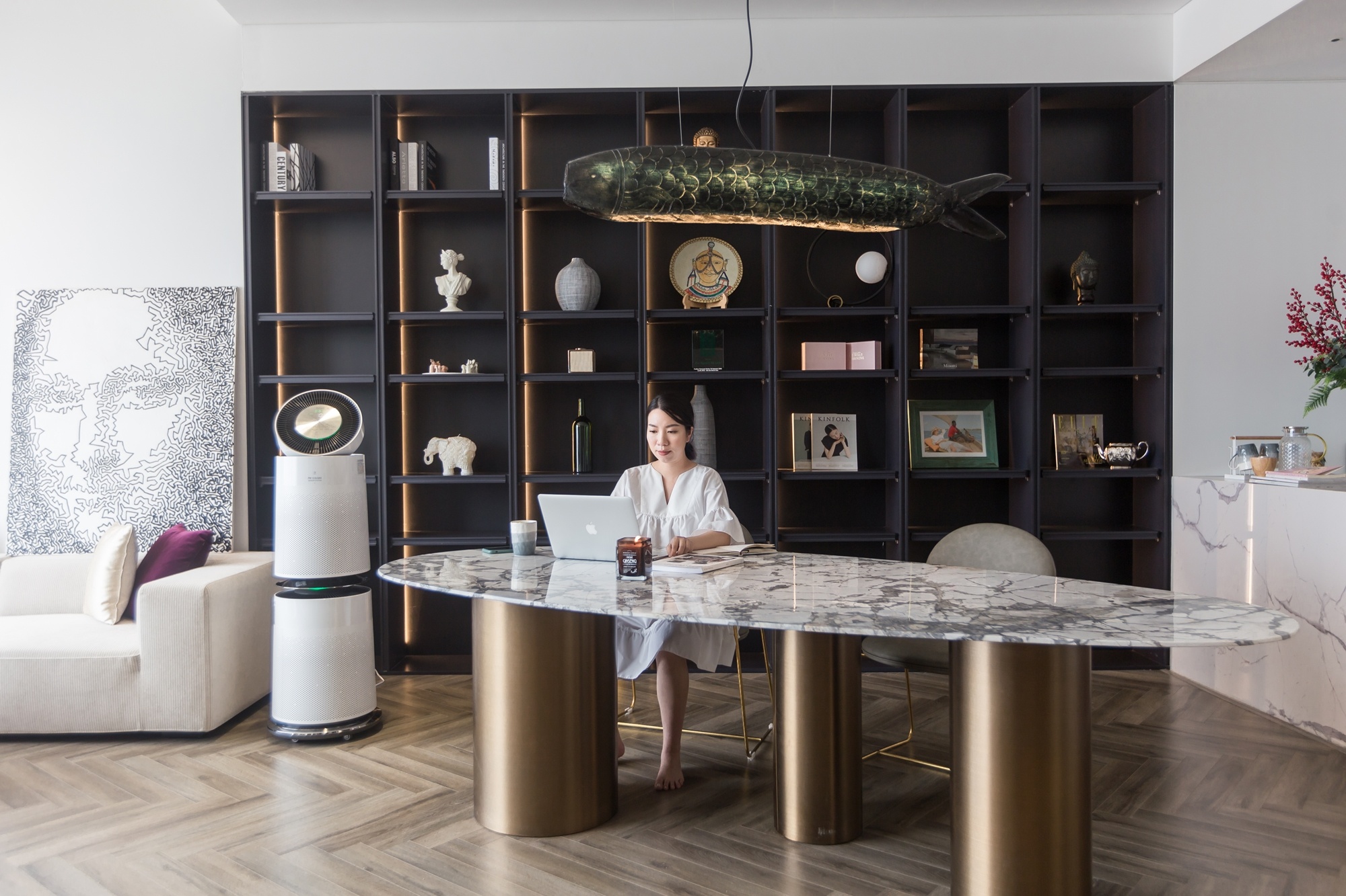 may loc khong khi LG PuriCare 360° anh 1