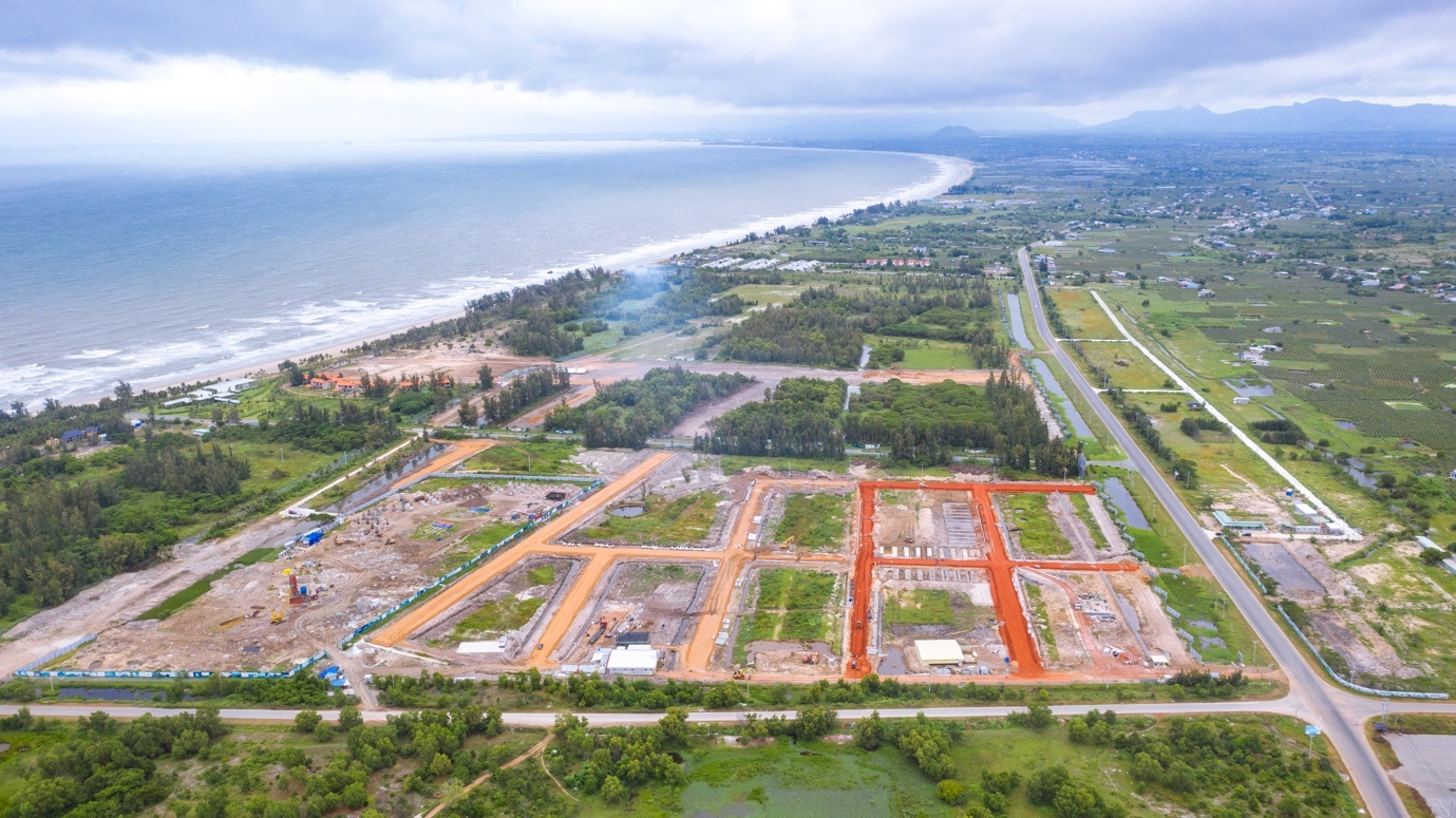 Khoi cong to hop do thi nghi duong va the thao bien tai Binh Thuan hinh anh