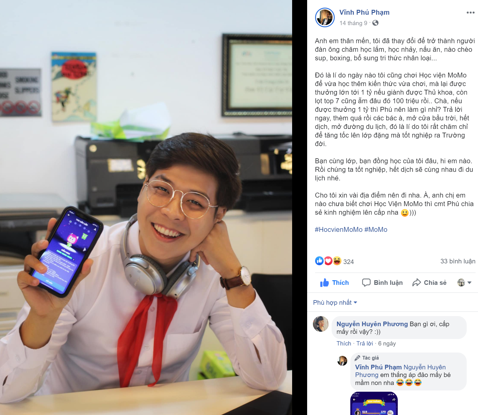 Học viện MoMo ảnh 2 Hoc vien MoMo anh 2