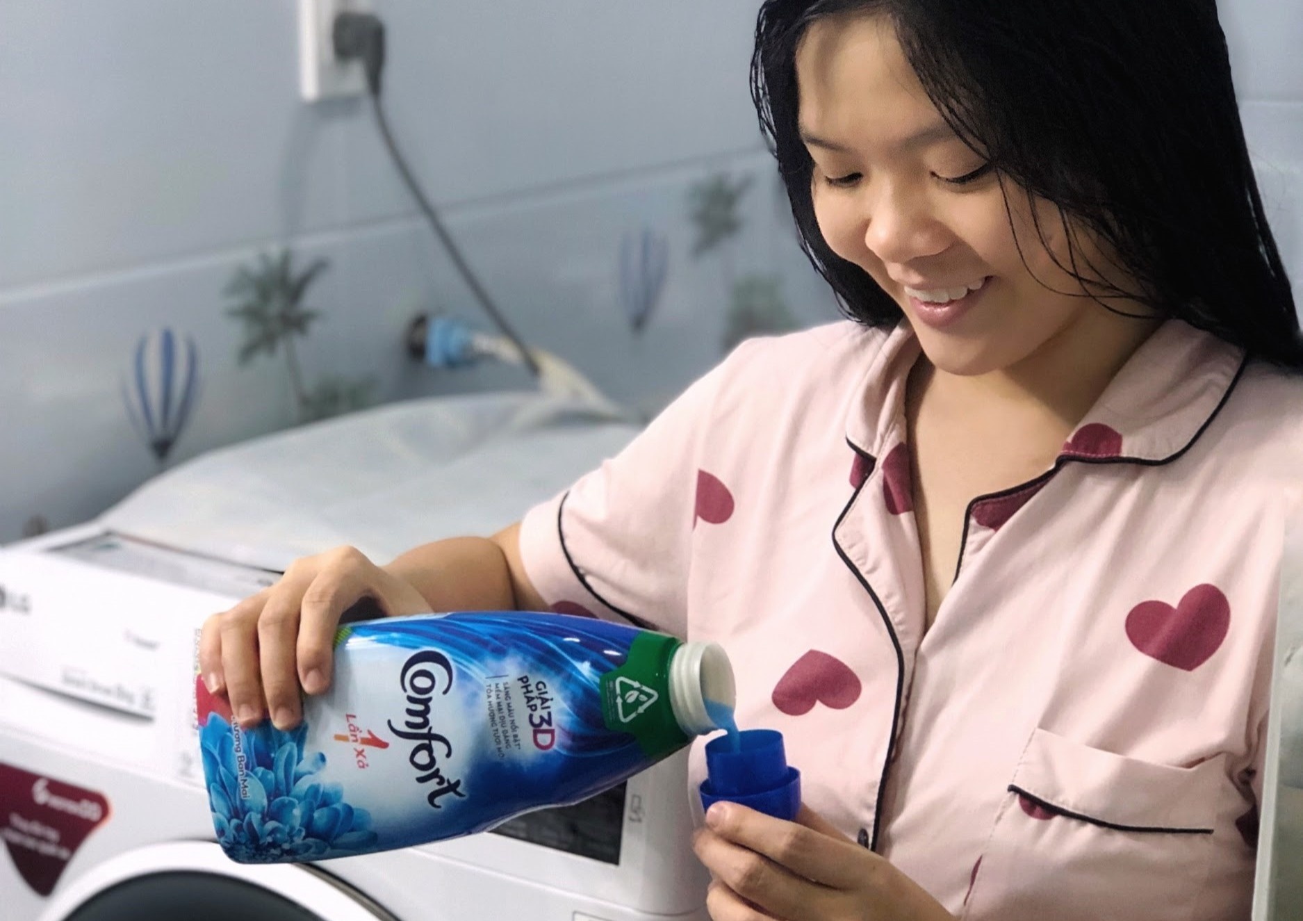 Nguoi dung chia se ky niem voi thuong hieu nuoc xa vai quen thuoc hinh anh