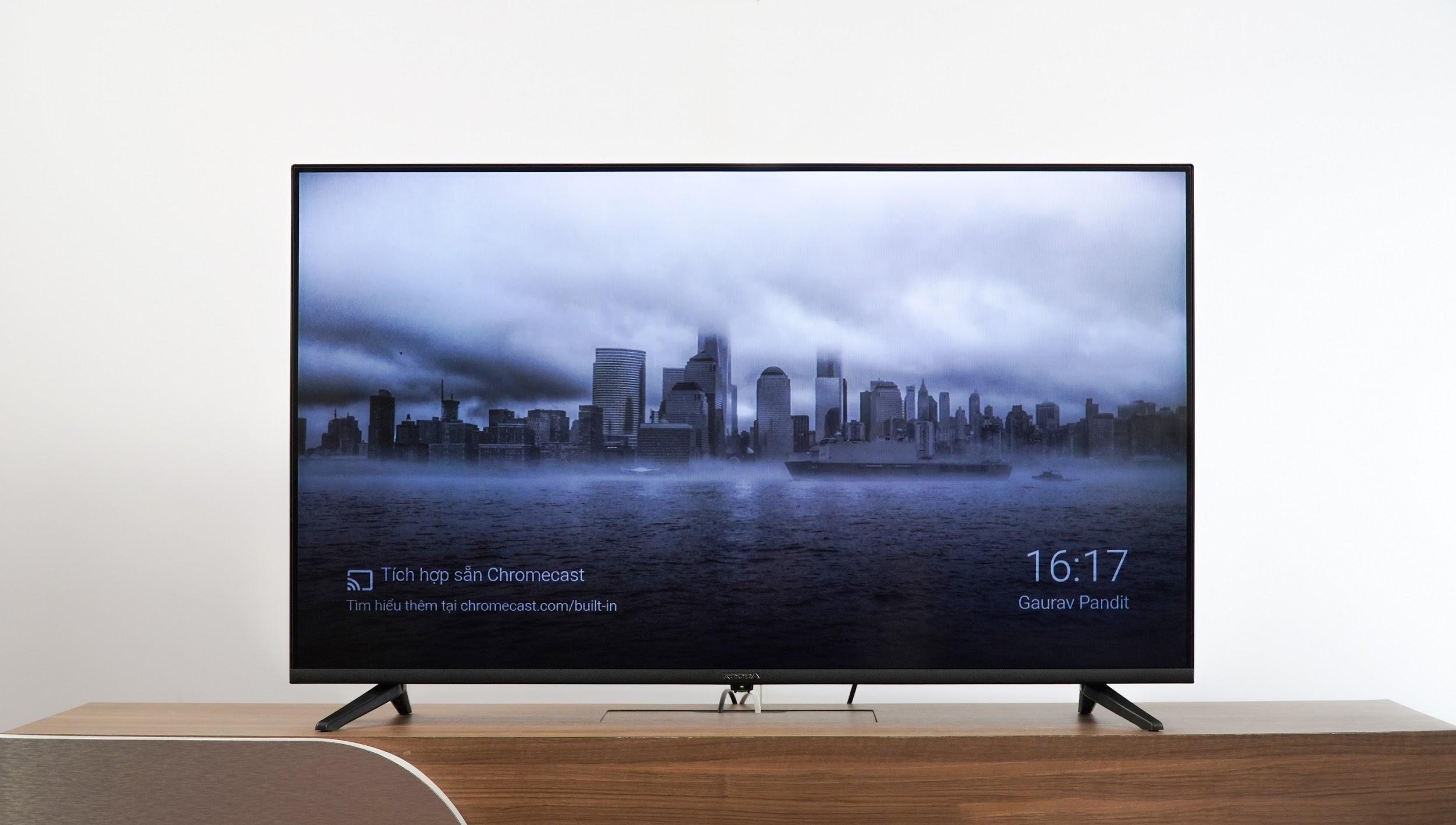 Kooda ra mat bo doi TV chay Android ban quyen, ho tro AI hinh anh