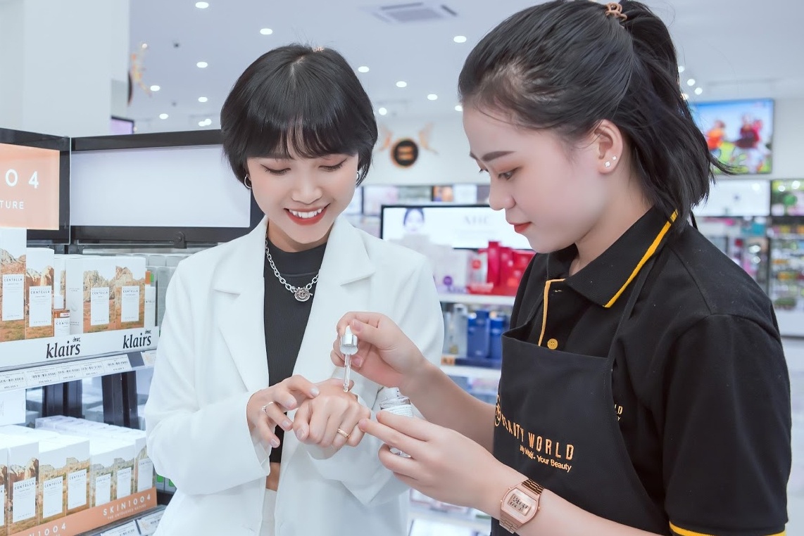 Tin do lam dep Viet Nam mong cho sieu thi my pham cao cap hinh anh