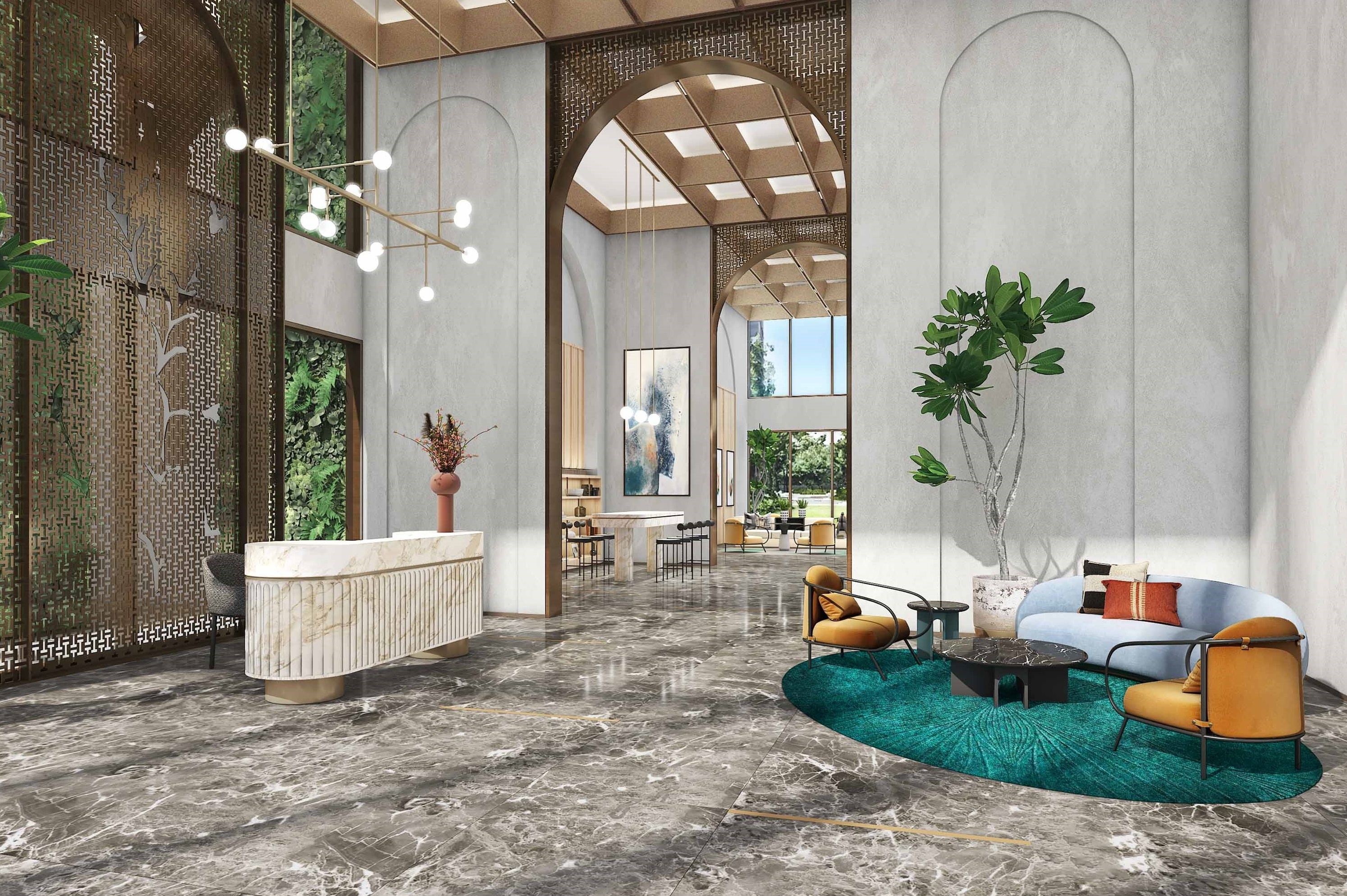 Du an cao cap tai quan 9 danh 70% dien tich cho khong gian xanh hinh anh