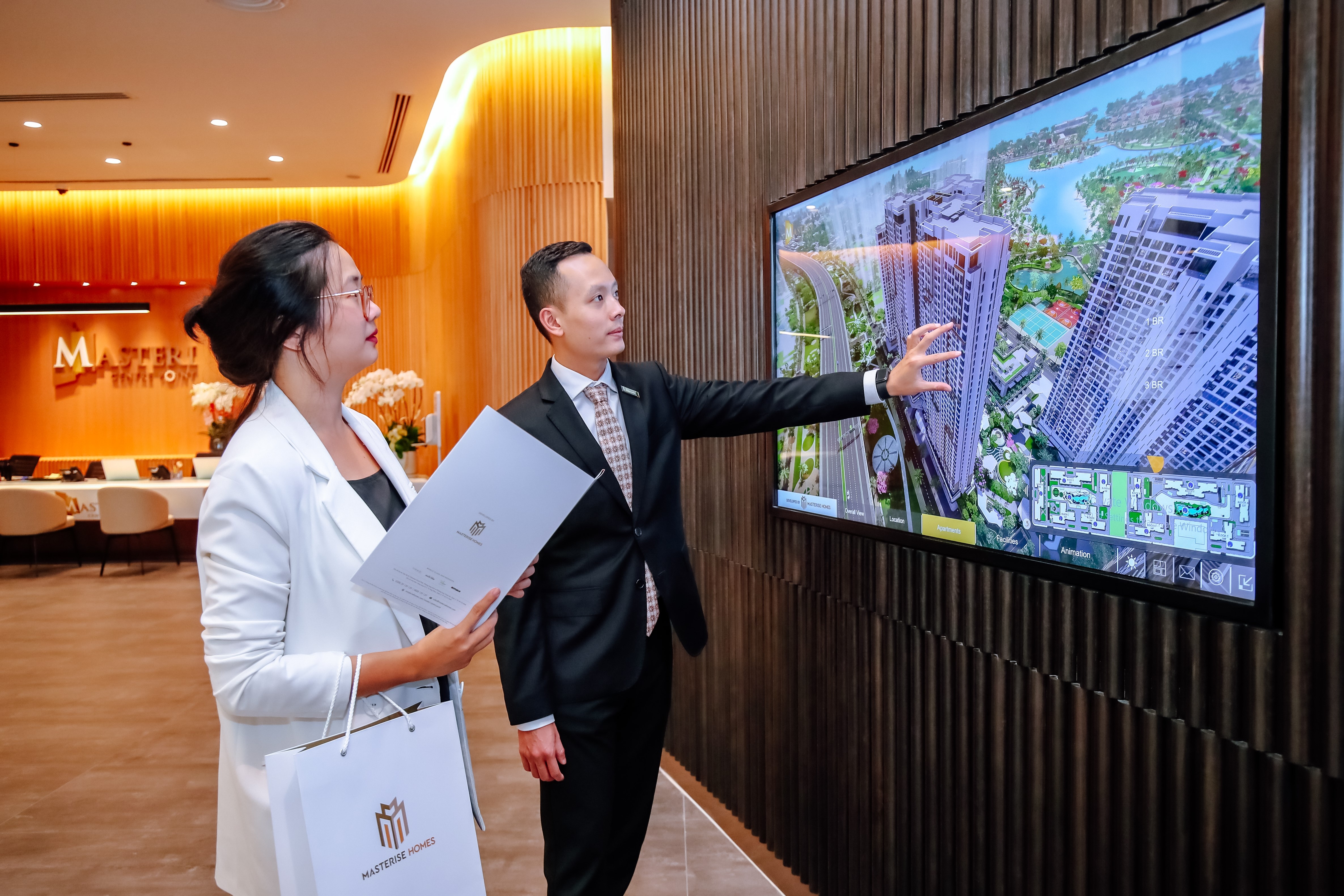 Khu nha mau Masteri Centre Point ung dung cong nghe thuc te ao hinh anh