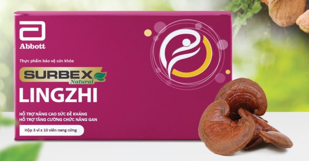 Surbex Natural Lingzhi anh 2