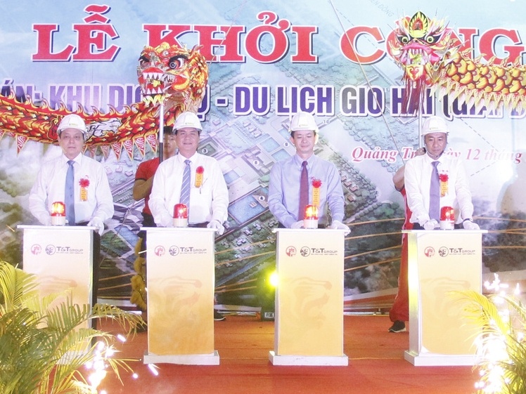 T&T Group khoi cong du an khu dich vu - du lich tai Quang Tri hinh anh
