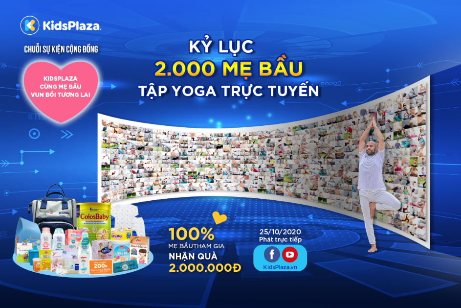 Me bau tap yoga anh 1