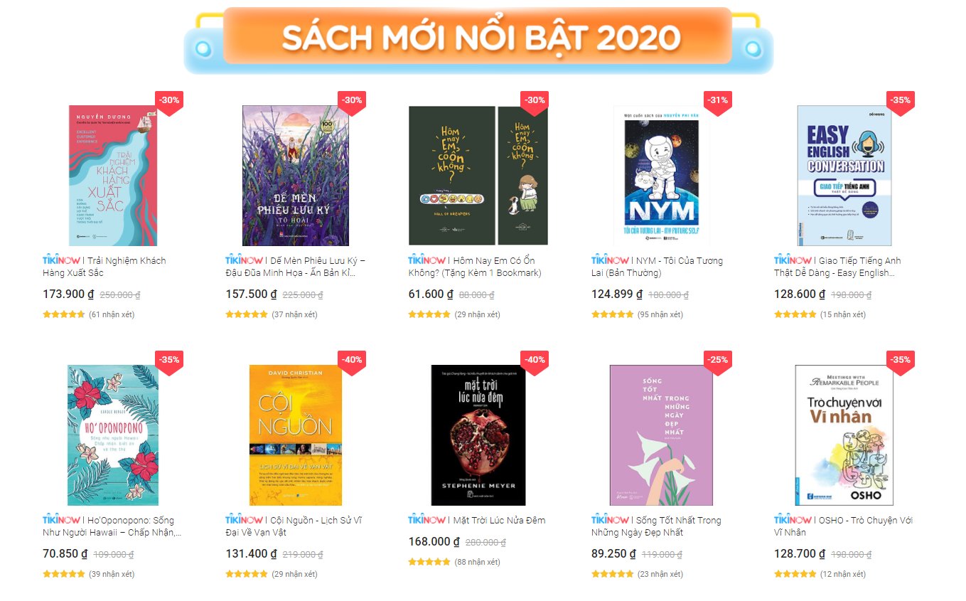 Hoi sach online Tiki anh 2