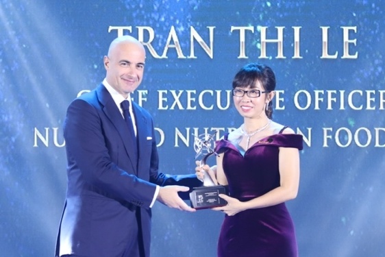 NutiFood lap 'hat-trick' giai thuong ve doanh nghiep va lanh dao hinh anh