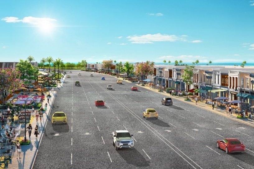 Tiem nang loi nhuan cua shophouse mat tien duong bien Ho Tram hinh anh