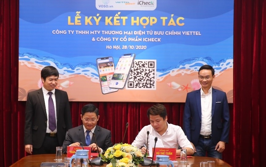 San TMDT Voso bat tay iCheck ho tro doanh nghiep chuyen doi so hinh anh