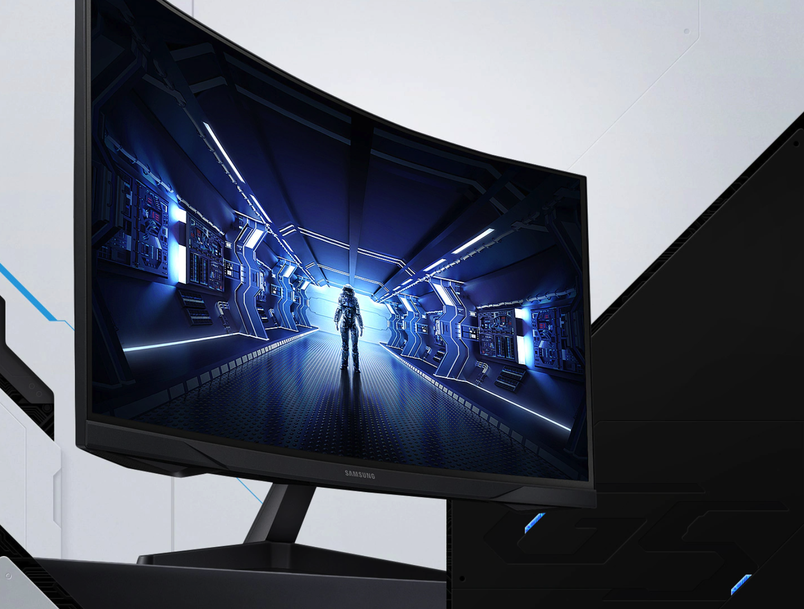 Odyseey G5 - man hinh cong, thong so chuan danh cho game thu hinh anh