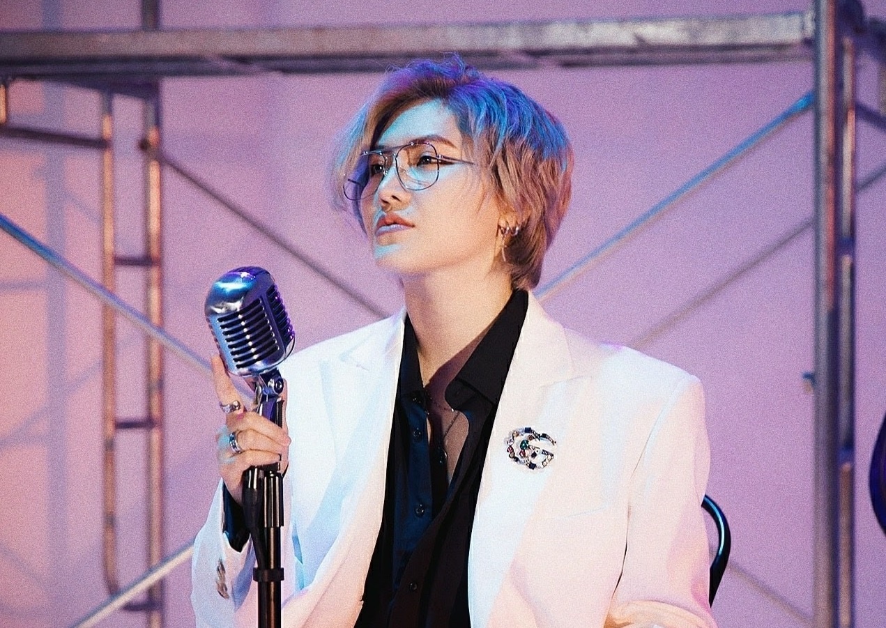 Vicky Nhung chia se ve nguoi thay dac biet hinh anh