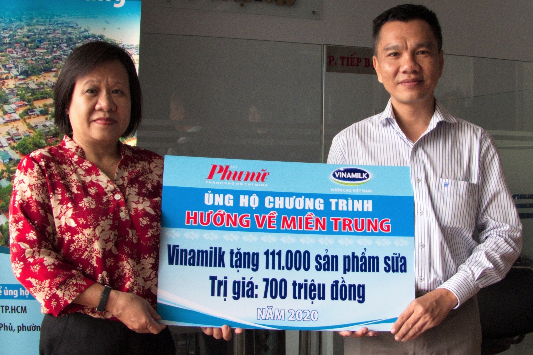 Vinamilk ung ho 4 ty dong cho nguoi dan vung lu hinh anh