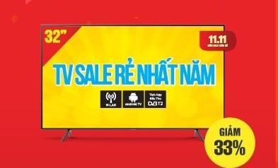 San hang dien may gia re tai MediaMart dip 'Sieu sale 11/11' hinh anh