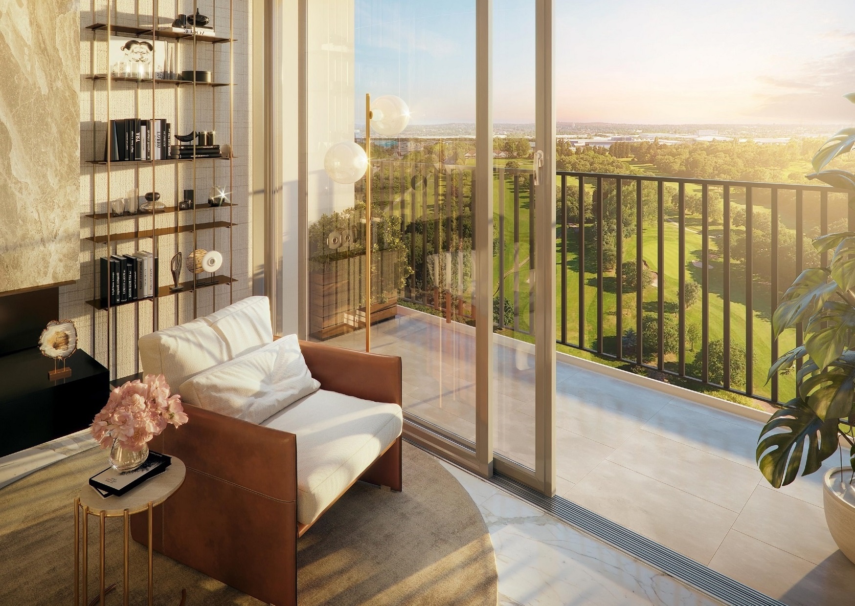 Hai toa thap 36 tang co tam nhin dep o Thuan An hinh anh