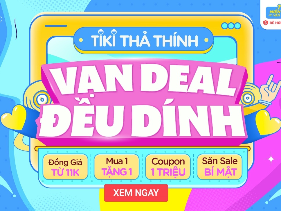 Co hoi cuoi so huu san pham tu 11.000 dong tren Tiki hinh anh