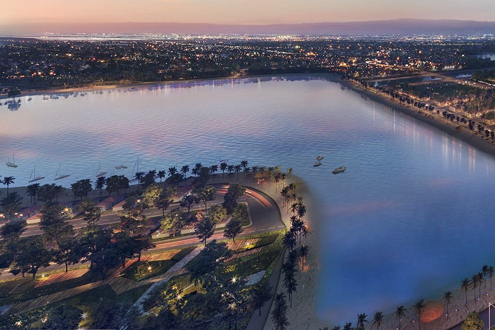 Suc hut cua du an cao cap, vi tri dac dia phia dong Ha Noi hinh anh