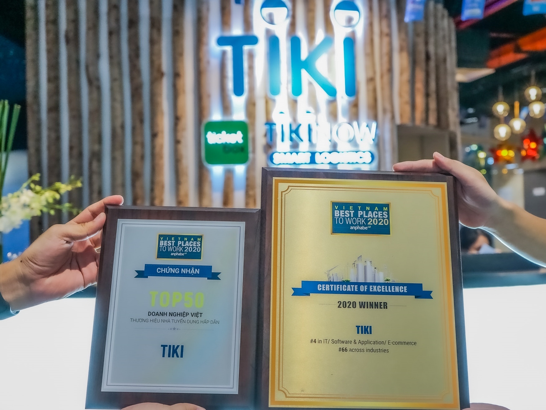 Tiki vao top noi lam viec tot nhat va nha tuyen dung hap dan hinh anh