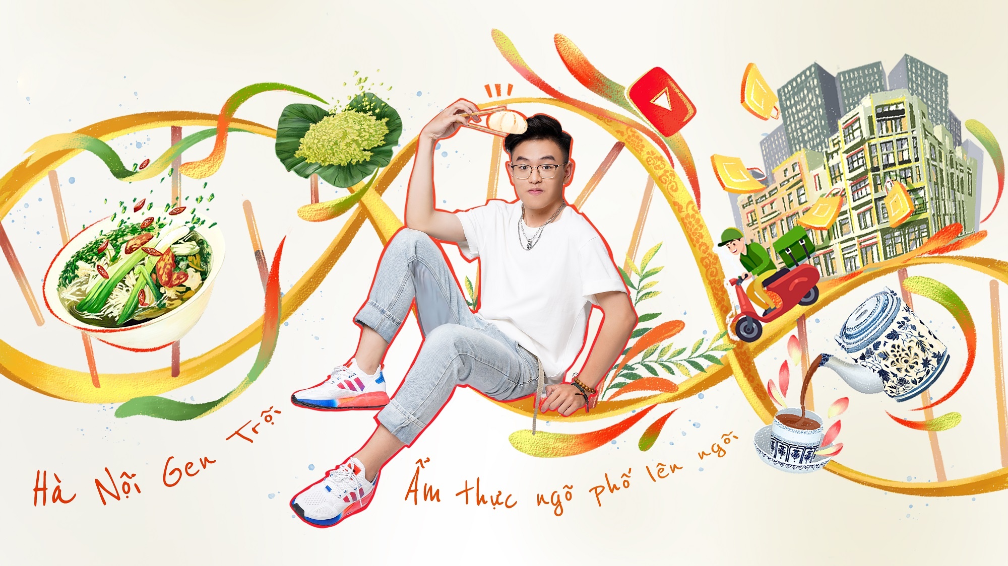 Vu va Gung ke cau chuyen ve nguoi tre trong 'Ha Noi gen troi' hinh anh