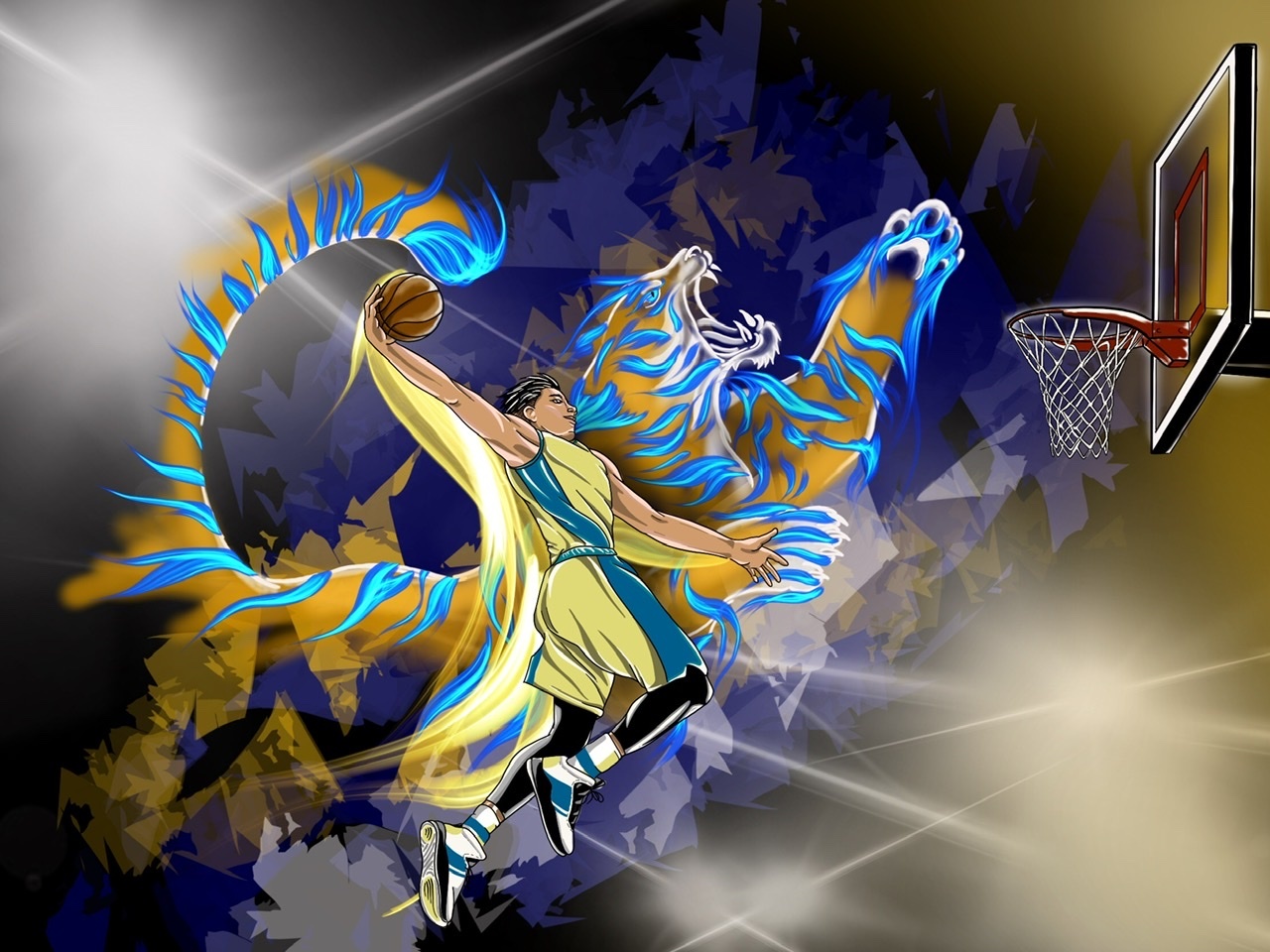 Lai Thuong Hung cung gioi tre the hien 'gen ban linh' qua tranh ve hinh anh