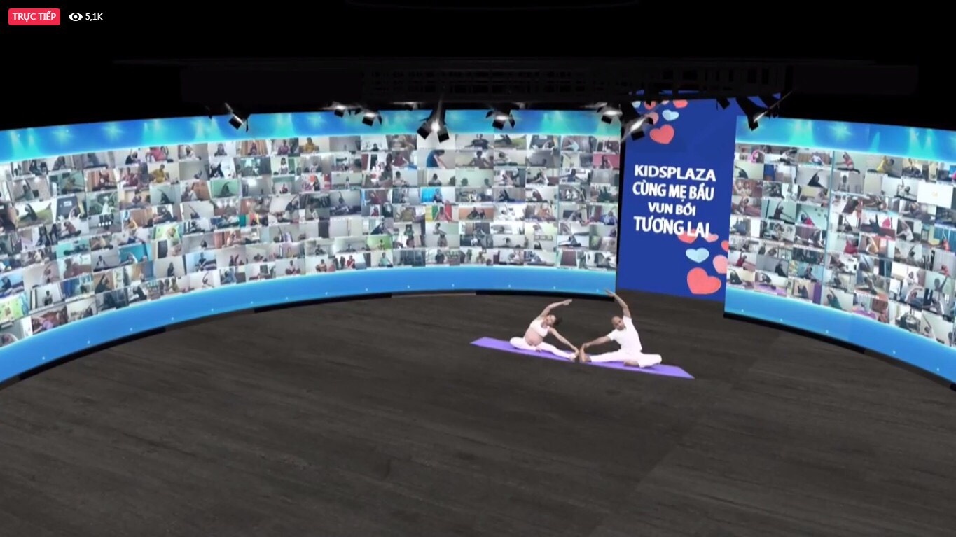 Yoga cho me bau anh 2