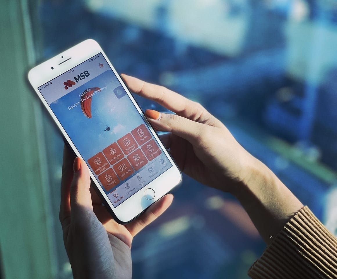 MSB cho phep mo tai khoan truc tuyen trong mot phut hinh anh