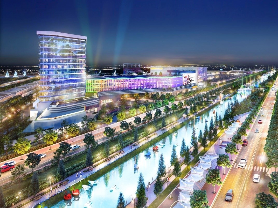 Khong gian 'resort tai gia' trong long TP Soc Trang hinh anh