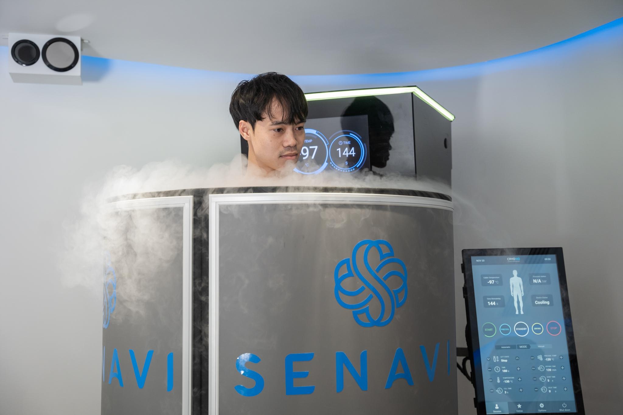 Buong lanh Cryotherapy giup VDV hoi phuc nhanh hinh anh