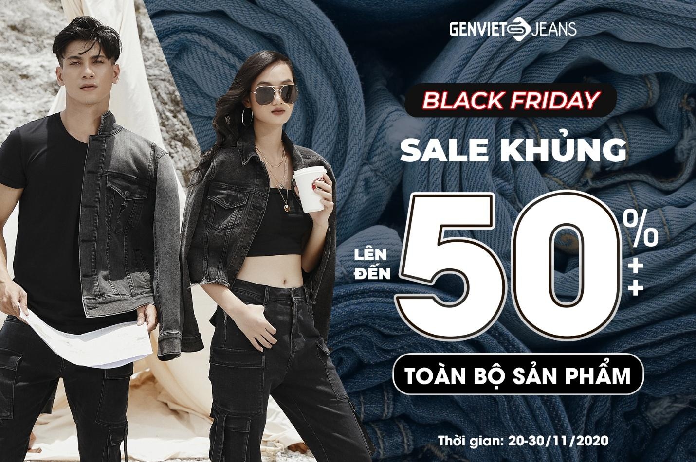 Genviet Jean uu dai hon 50% dip Black Friday hinh anh