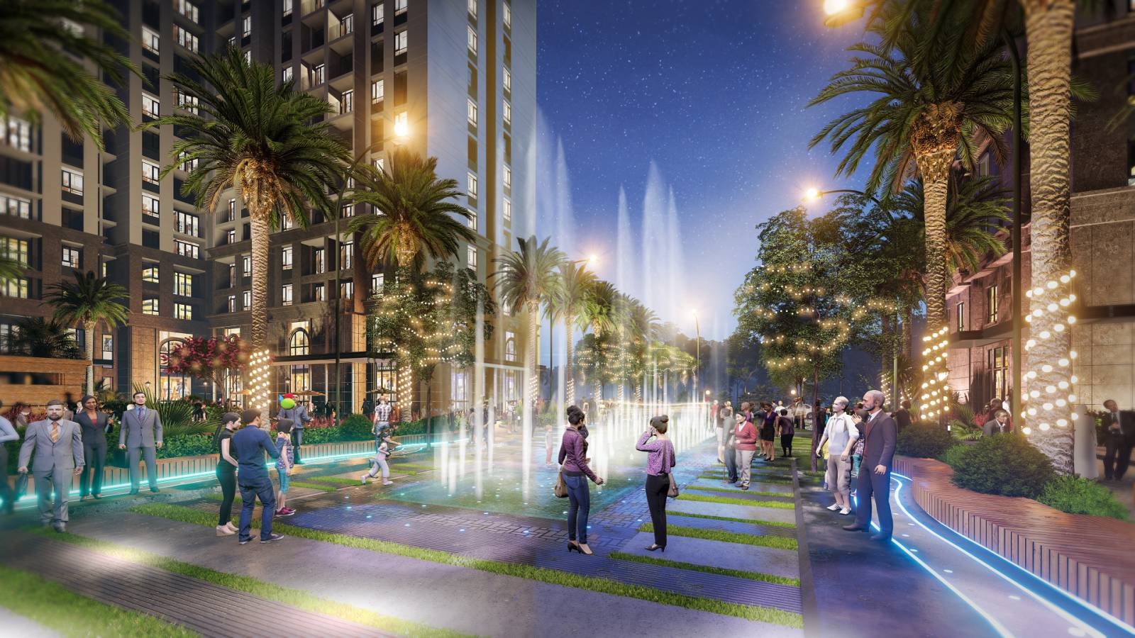 Can ho ven song thiet ke nhu resort tai phia nam TP.HCM hinh anh