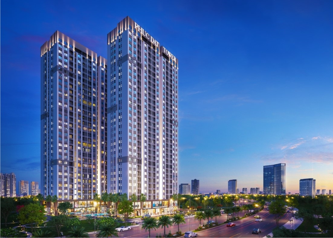 Du an Phuc Dat Tower ho tro khach hang nhan nha sau khi thanh toan 30% hinh anh