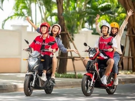 Xe may dien Impes va Ludo duoc quan tam dip cuoi nam hinh anh