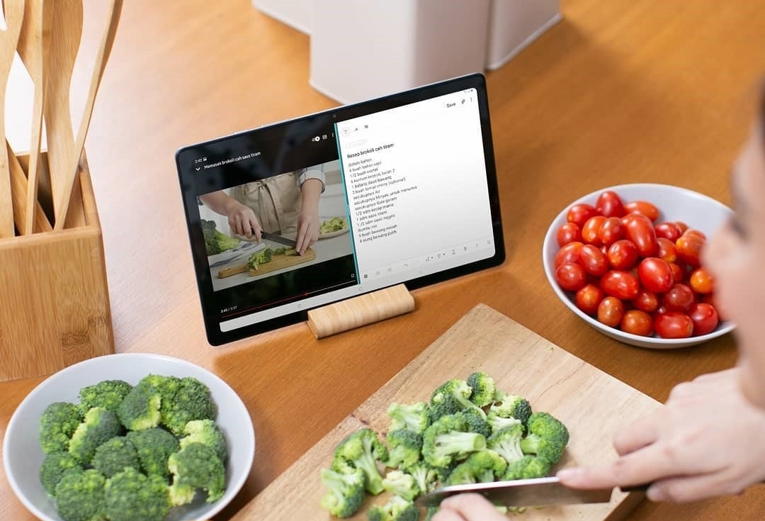 Galaxy Tab A7 giup ngay cuoi tuan thu vi hon the nao? hinh anh