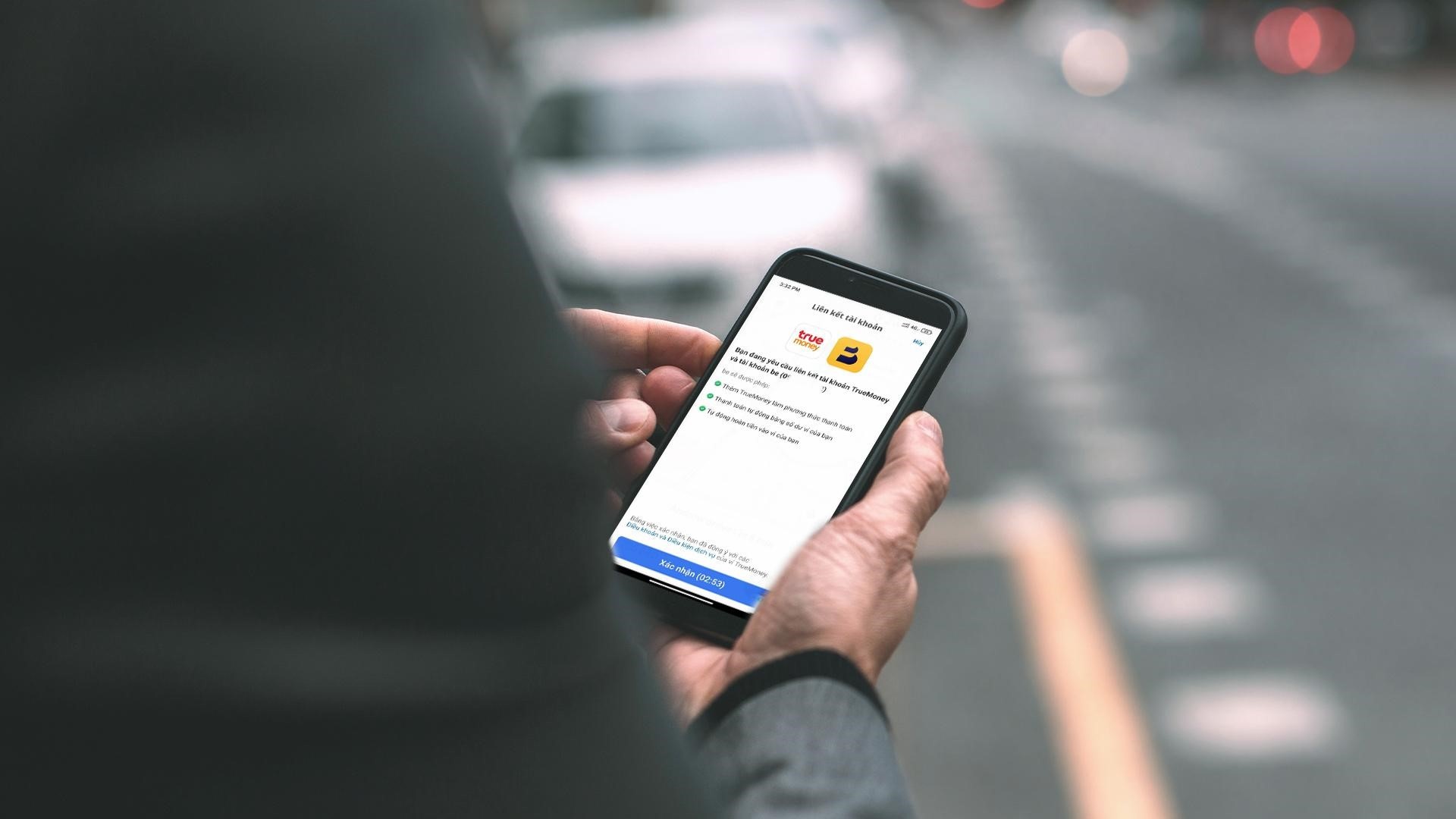 Be hop tac vi dien tu TrueMoney phat trien thanh toan khong tien mat hinh anh