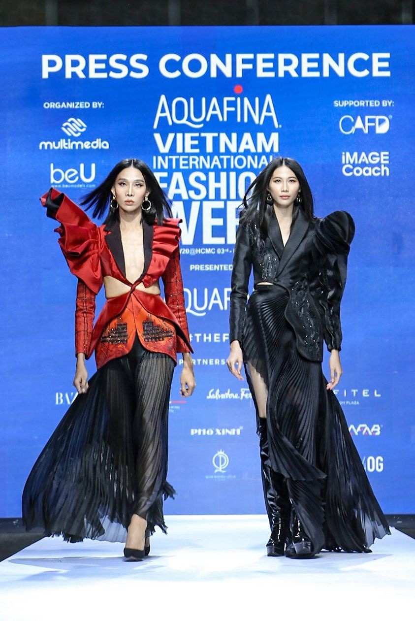 Aquafina Tuần lễ Thời trang Quốc tế Việt Nam ảnh 6 Aquafina Tuan le Thoi trang Quoc te Viet Nam anh 6