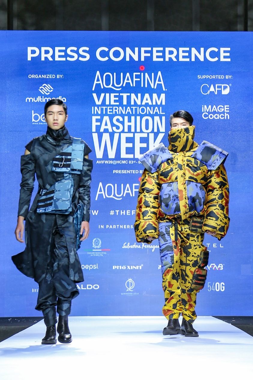 Aquafina Tuan le Thoi trang Quoc te Viet Nam anh 5