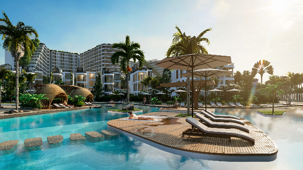Tiem nang dau tu du an ven bien Charm Resort Long Hai hinh anh