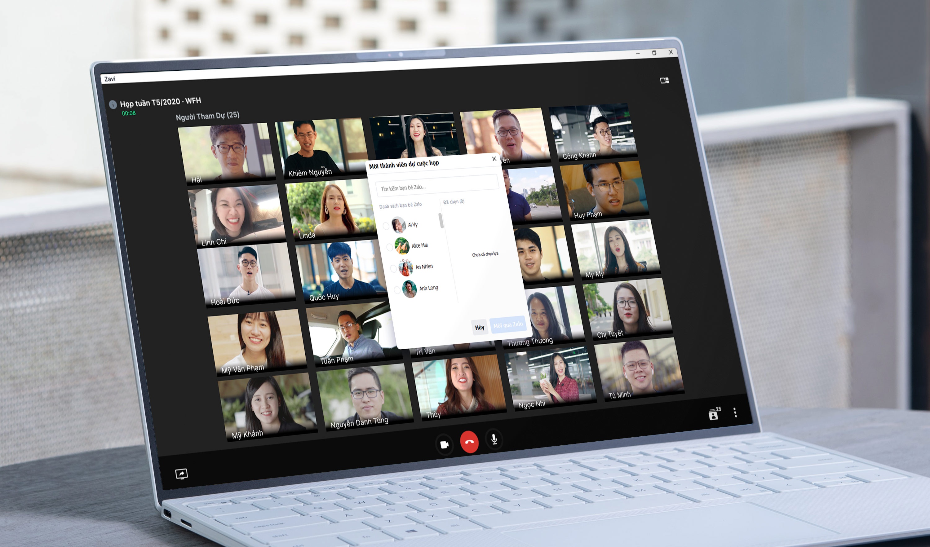 Hoc truc tuyen bang tinh nang goi video cua Zalo PC thoi Covid-19 hinh anh