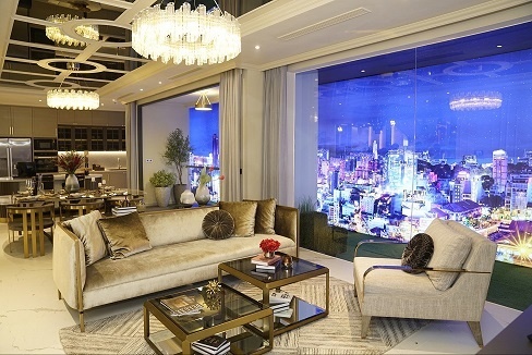 'Biet thu' Sky Villa phien ban gioi han thu hut khach tham quan hinh anh