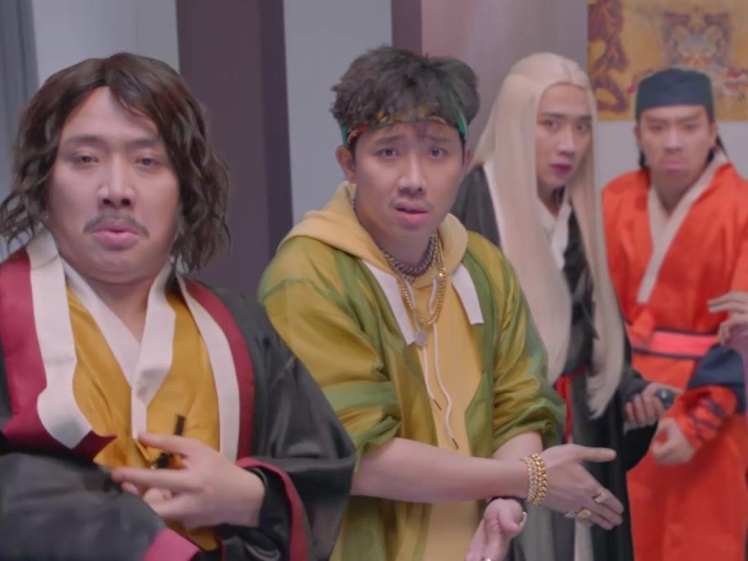 Tran Thanh mot minh dien 7 vai trong clip cua Dookki hinh anh